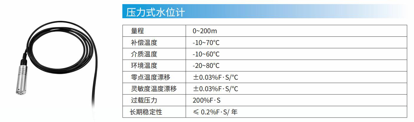 壓力式水位計(jì)